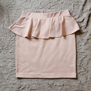 Forever 21 Peplum Skirt